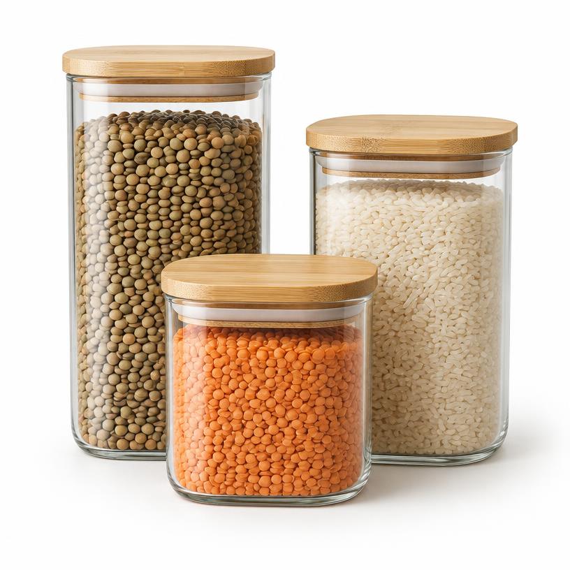 Glass Storage Jars
